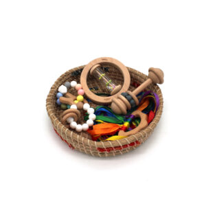Sensory Rattle Basket Set (6pcs)