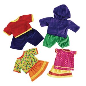 Sensory Large Dolls Clothes (4pcs)