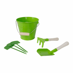 Metal Bucket, Rake & Scoop Set (6pcs)