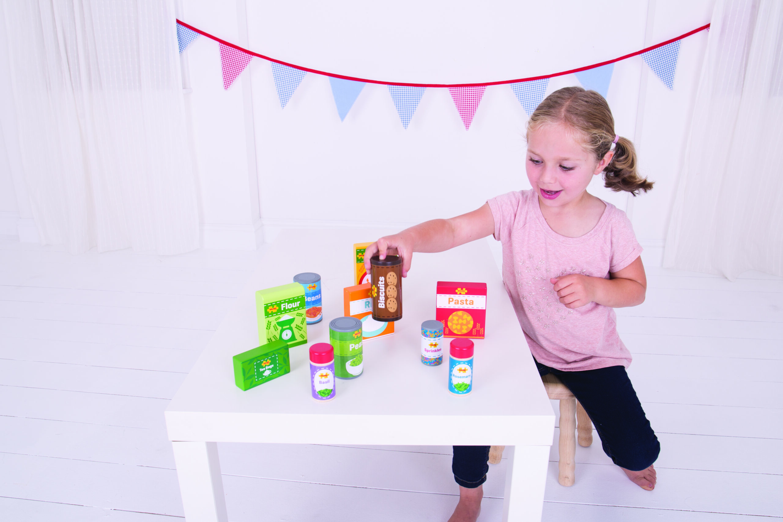Wooden Cupboard Groceries - Image 2