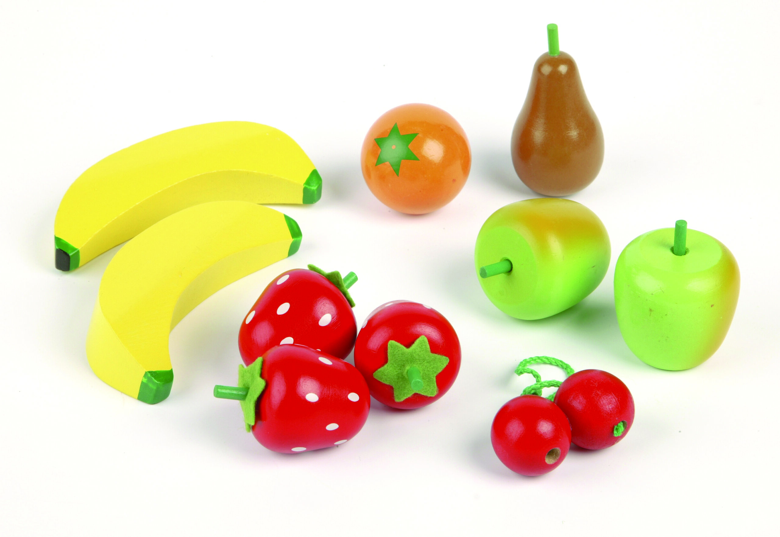 Wooden Fruit Salad Set (12pcs) - Image 2