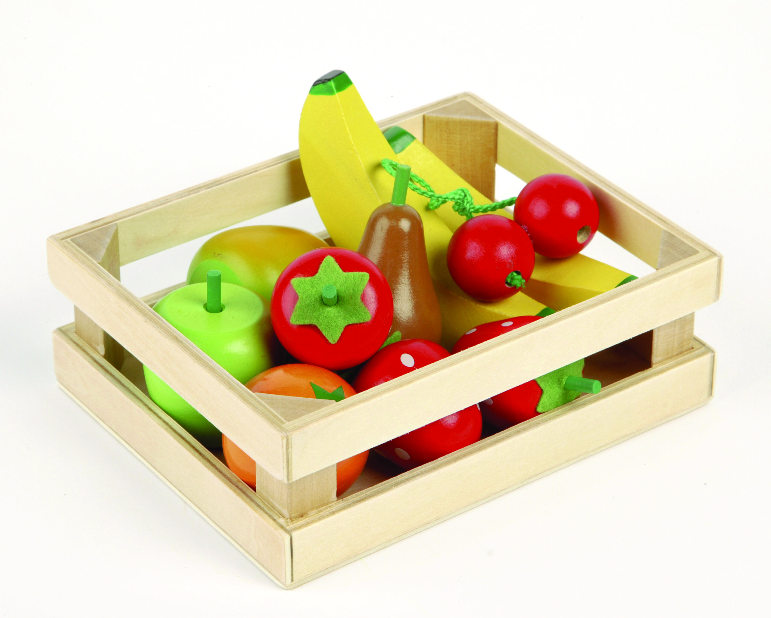 Wooden Fruit Salad Set (12pcs)