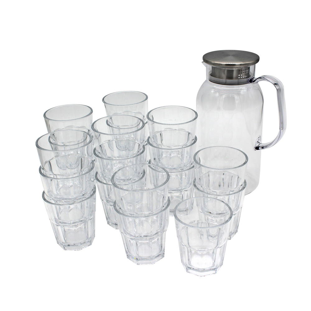 Self-Help Water Jug & Cup Set (21pcs) - Image 2