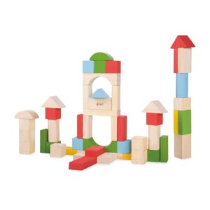 Classic Junior Wooden Blocks (50pcs)