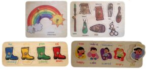 Learning Te Reo: Toddler Puzzle Set (4pcs)