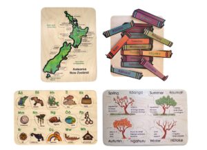 Learning Te Reo: Puzzle Set (4pcs)