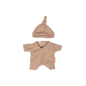 Natural Onesie Set for 21cm Doll
