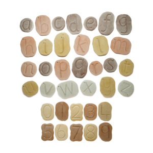 Feels-Write Early Learning Letters & Numbers Stones (36pcs)