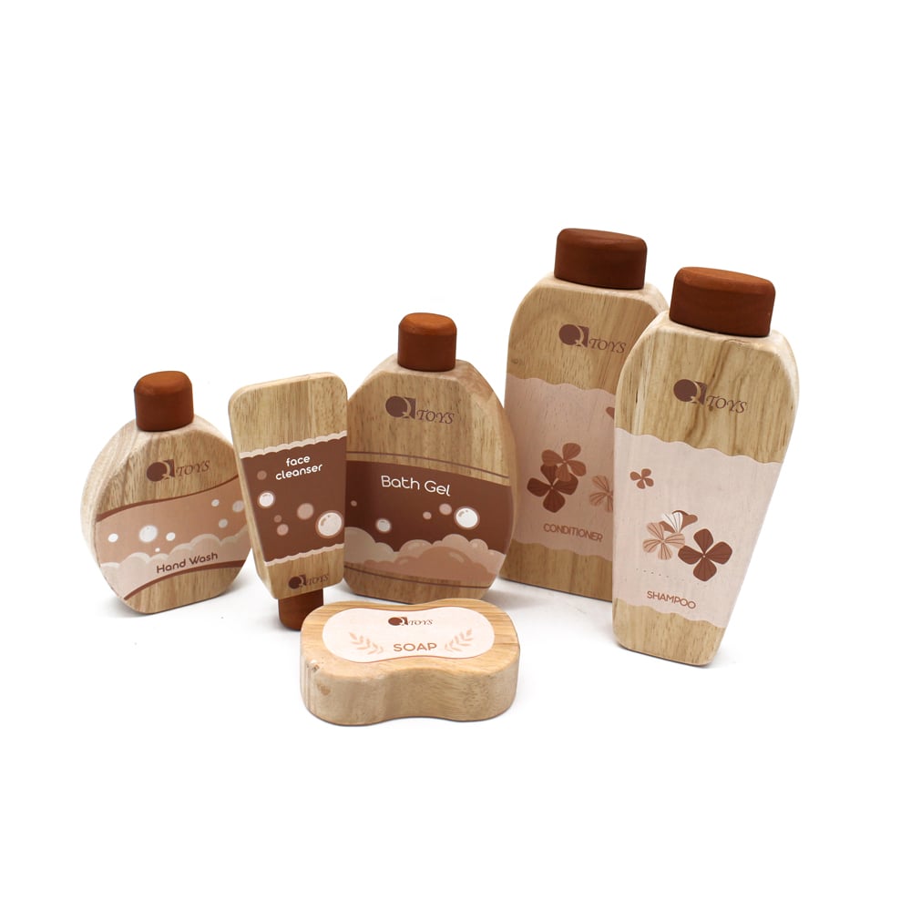 Wooden Pamper Bath & Spa Set (6pcs)