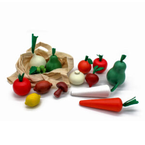 Wooden Fruit & Vege Set (15pcs)
