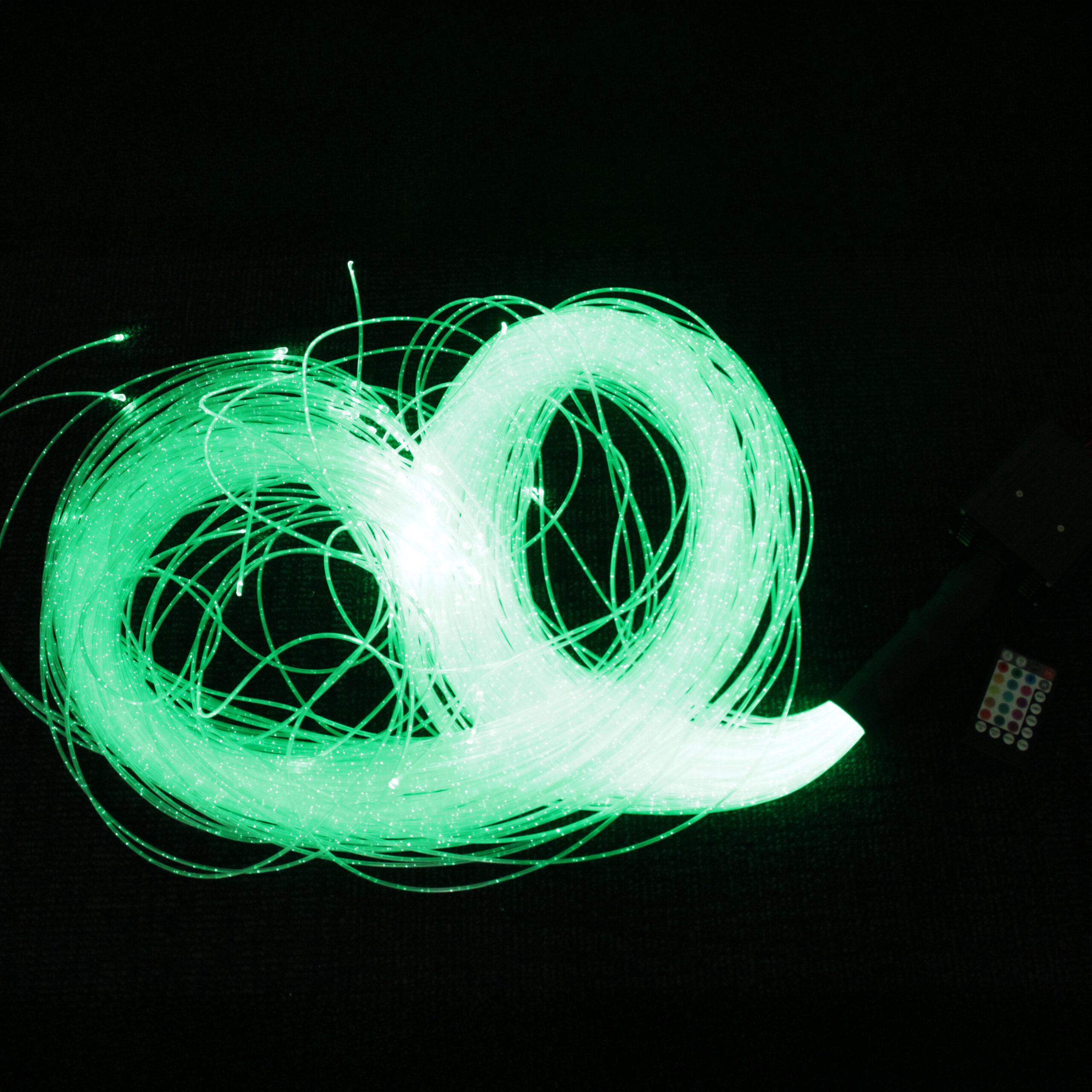 Fibre Optic Curtain with Interactive Light Source - Image 2