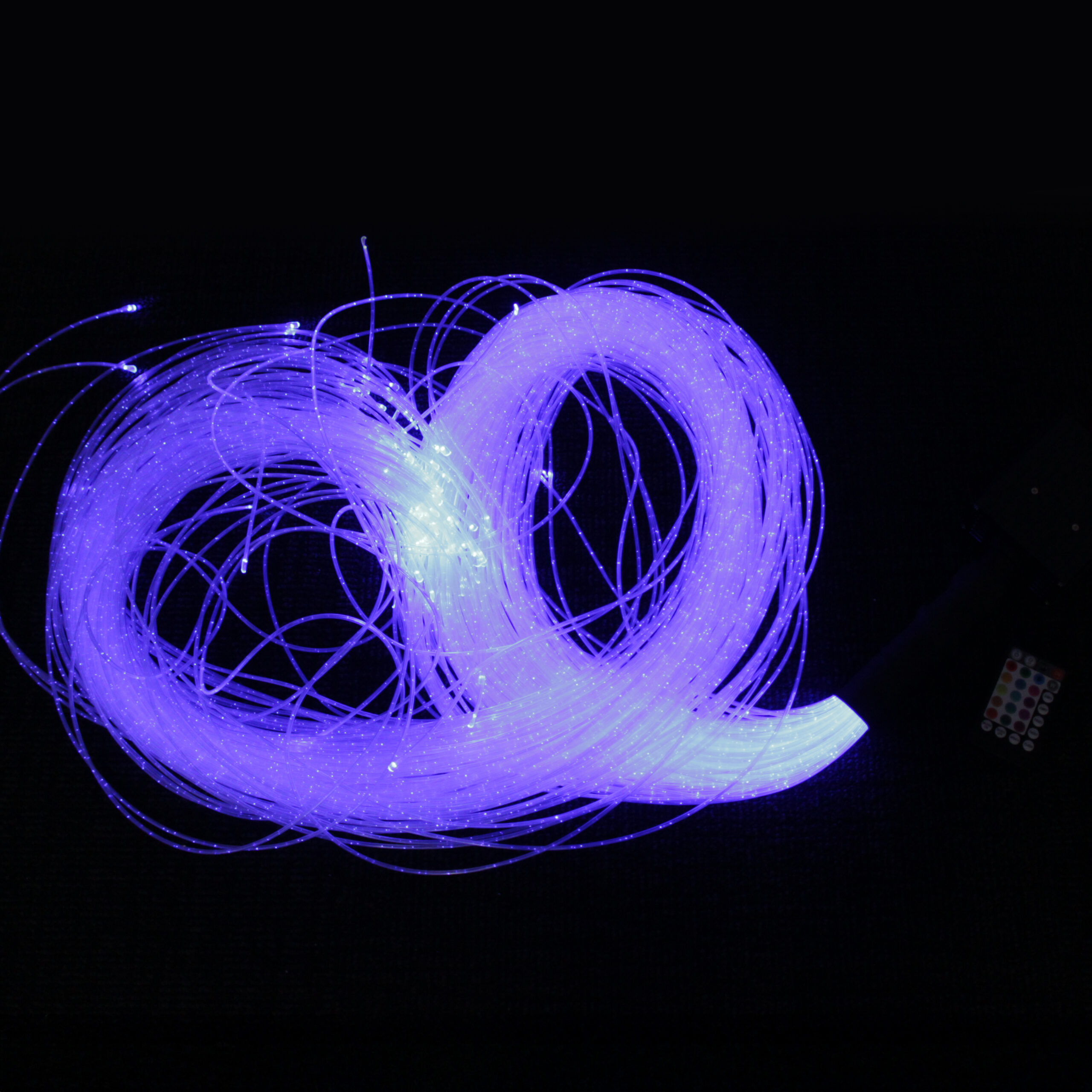 Fibre Optic Curtain with Interactive Light Source - Image 3