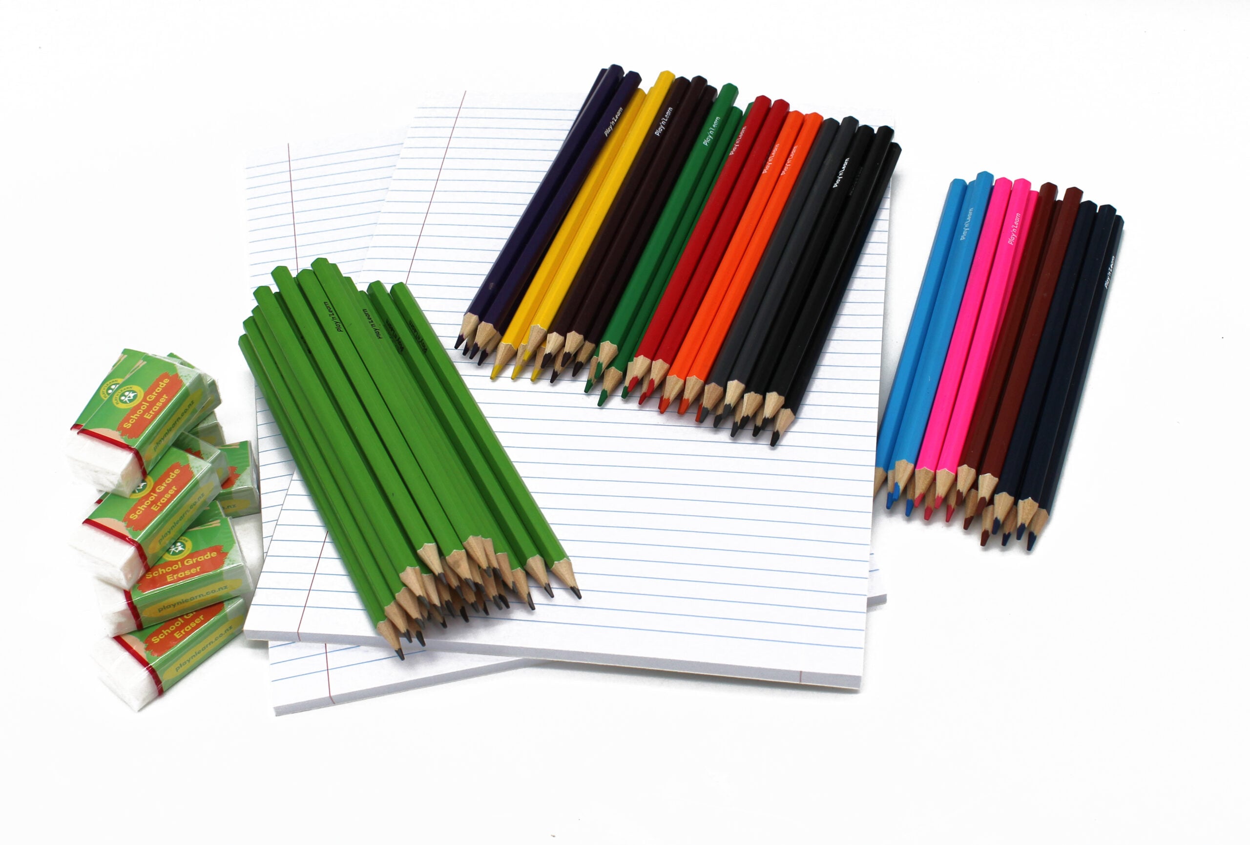 Pencils & Erasers Set (84pcs)