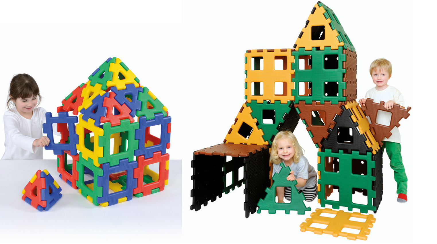 Giant Polydron Set (76pcs)