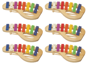 Metal Xylophone Set (6pcs)