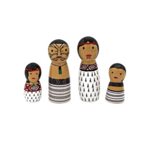Maori Conical Figures (4pcs)