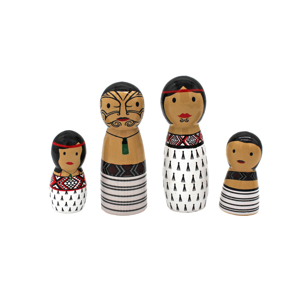 Maori Conical Figures (4pcs)