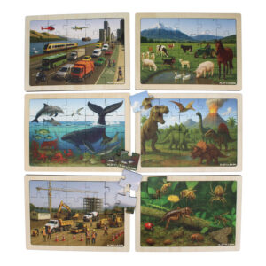 Wonderful World Jigsaw Puzzle Set (6pcs)