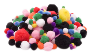 Pom Poms Assorted (280pcs)
