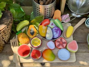 Multi-Cultural Stone Fruit & Vege Set (20pcs)
