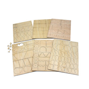 Wooden Craft Shapes ECC Art & Craft