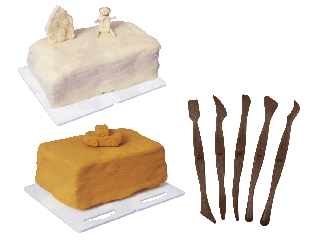 Modelling Clay & Tools Set (7pcs)