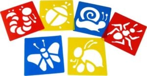 Preschool Art Stencils, Reusable, ECE
