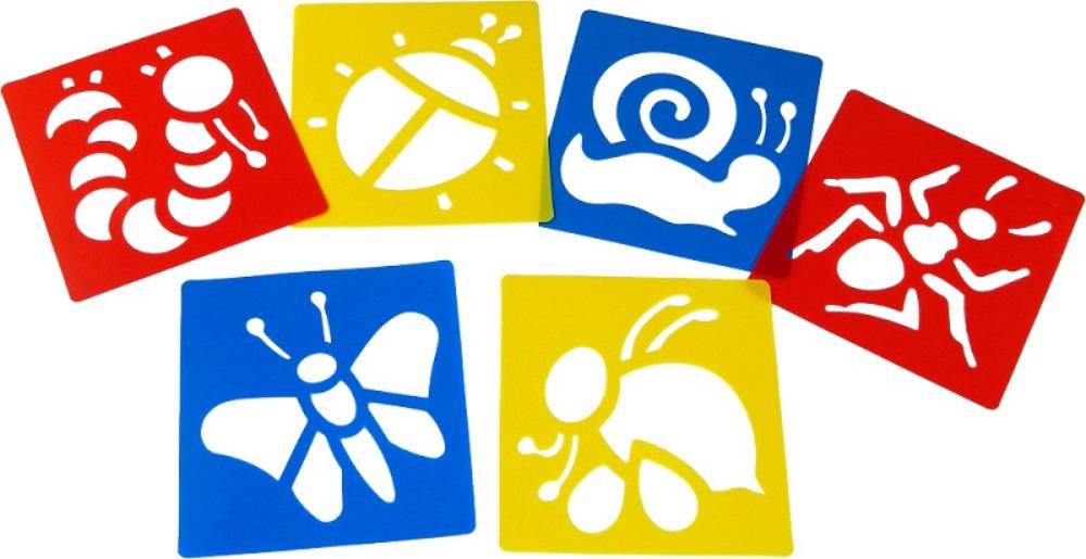 Preschool Art Stencils, Reusable, ECE