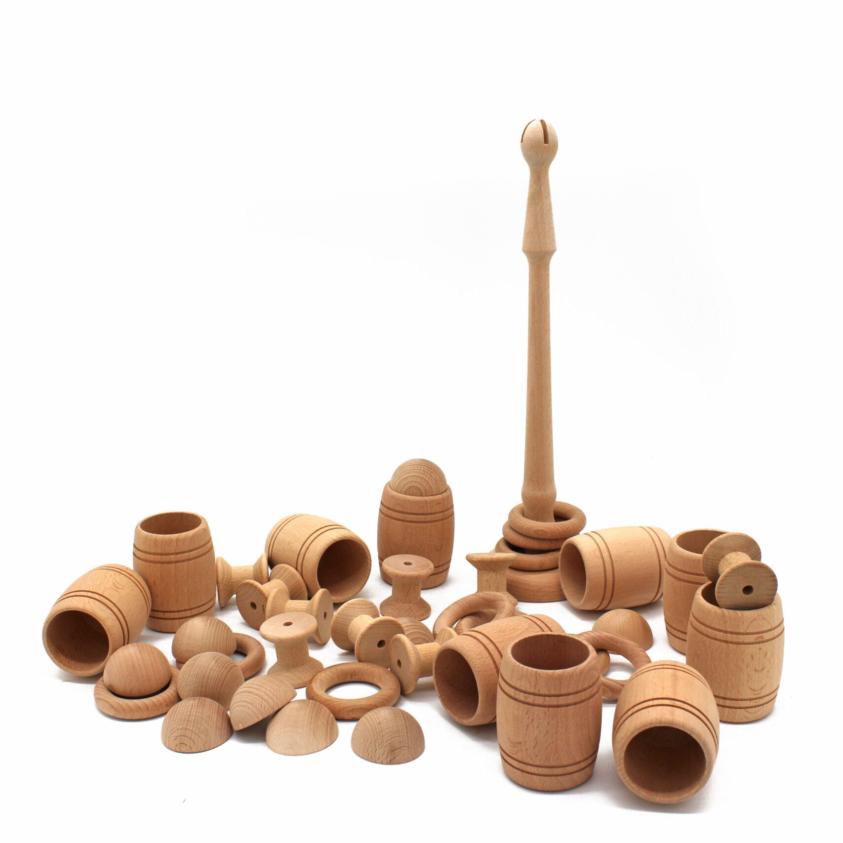 Wooden Heuristic Loose Parts (41pcs)