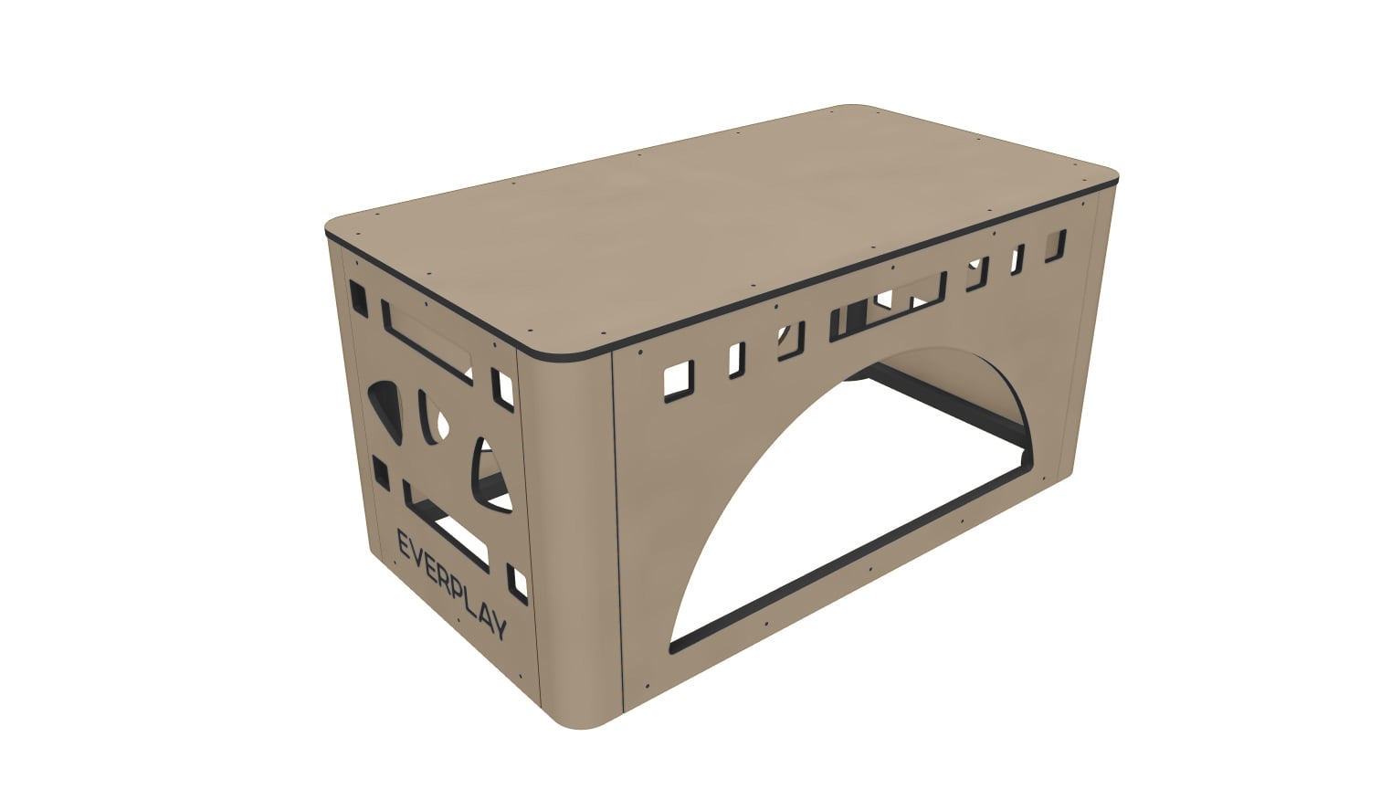 EverPlay 2.0 - Curved Box Rectangle 58cm - Image 2