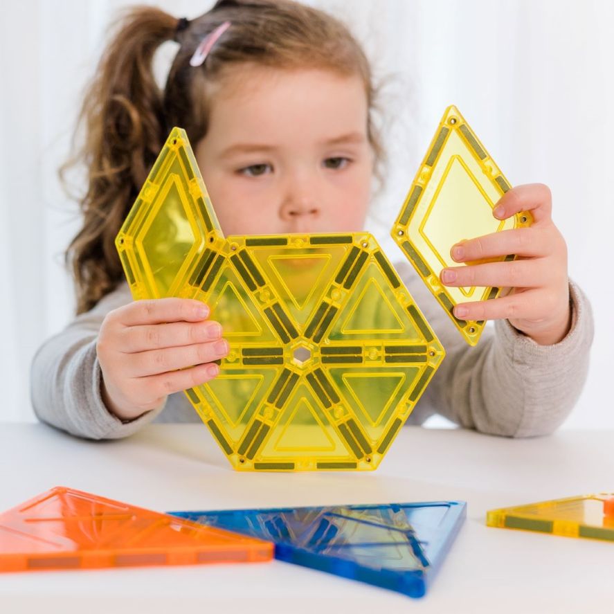 Magnetic Geometric Building Tiles (38pcs)