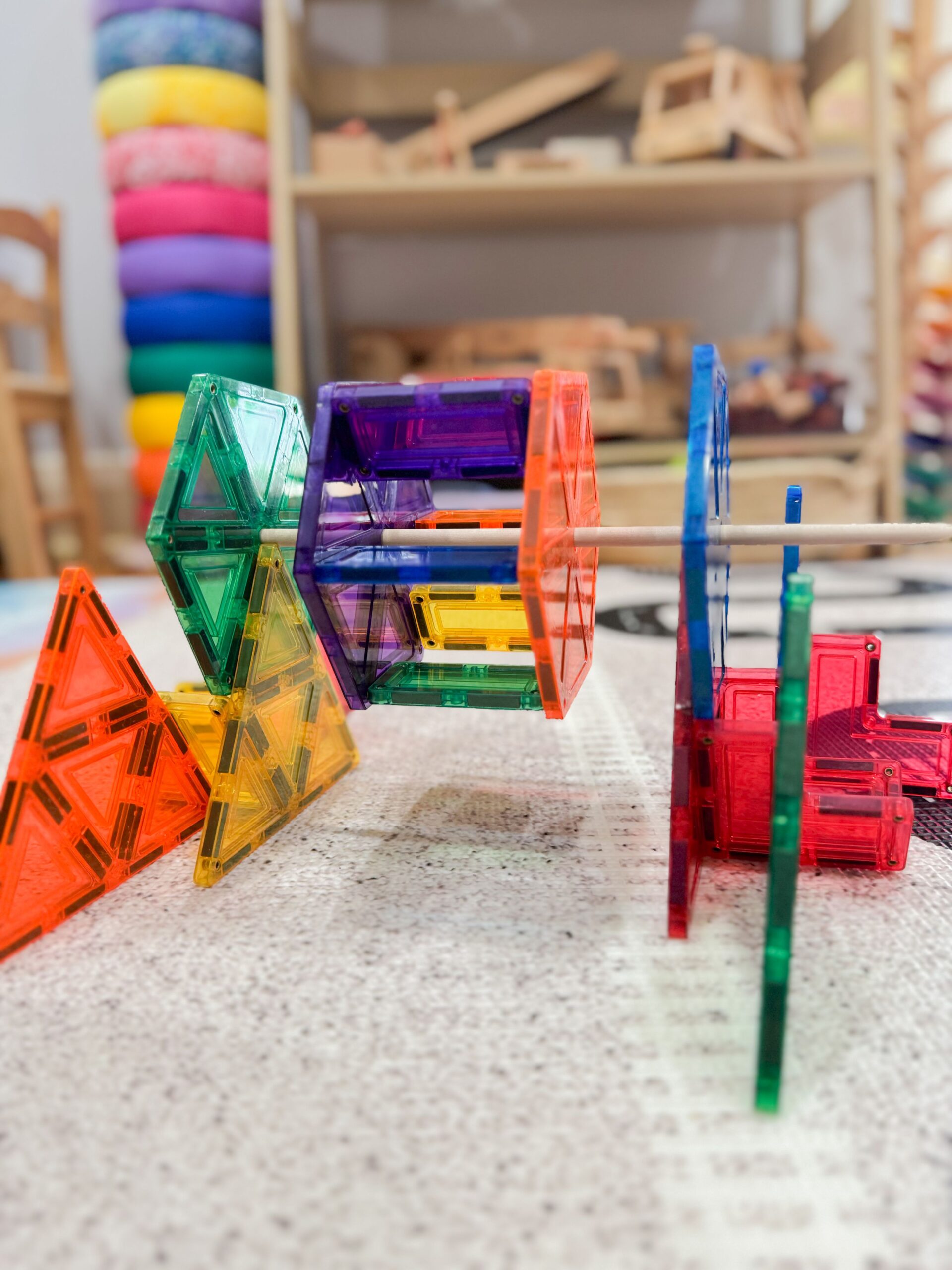 Magnetic Geometric Building Tiles (38pcs) - Image 3