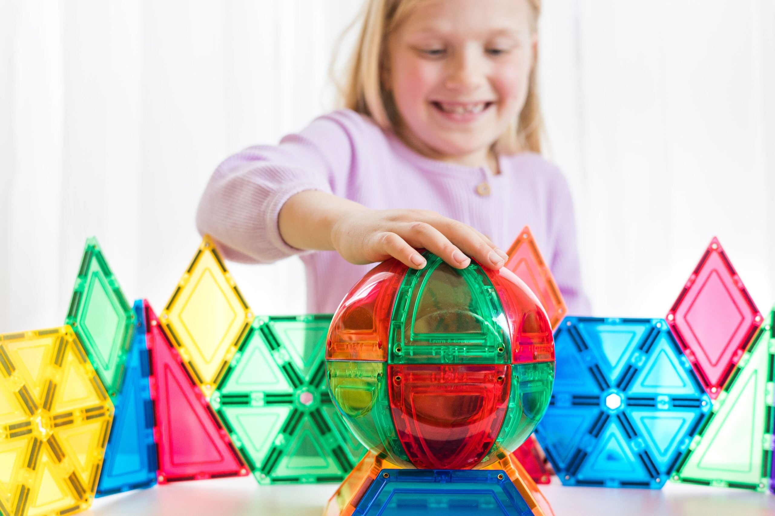 Magnetic Dome Building Tiles (18pcs)