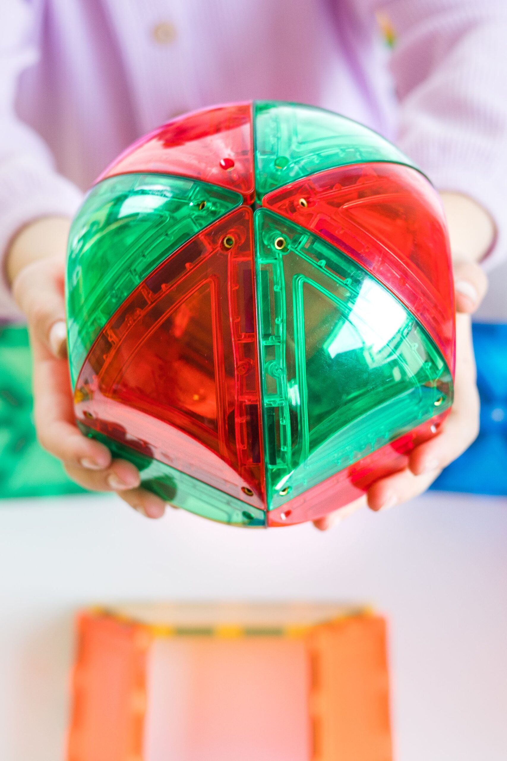 Magnetic Dome Building Tiles (18pcs) - Image 3