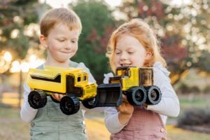 Magnetic Earth Movers Building Set (22pcs)