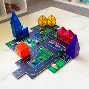 Magnetic Road Tile Toppers (40pcs)