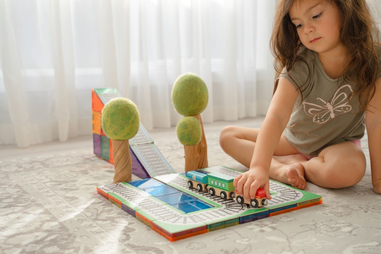 Magnetic Train Tile Toppers (36pcs) - Image 4