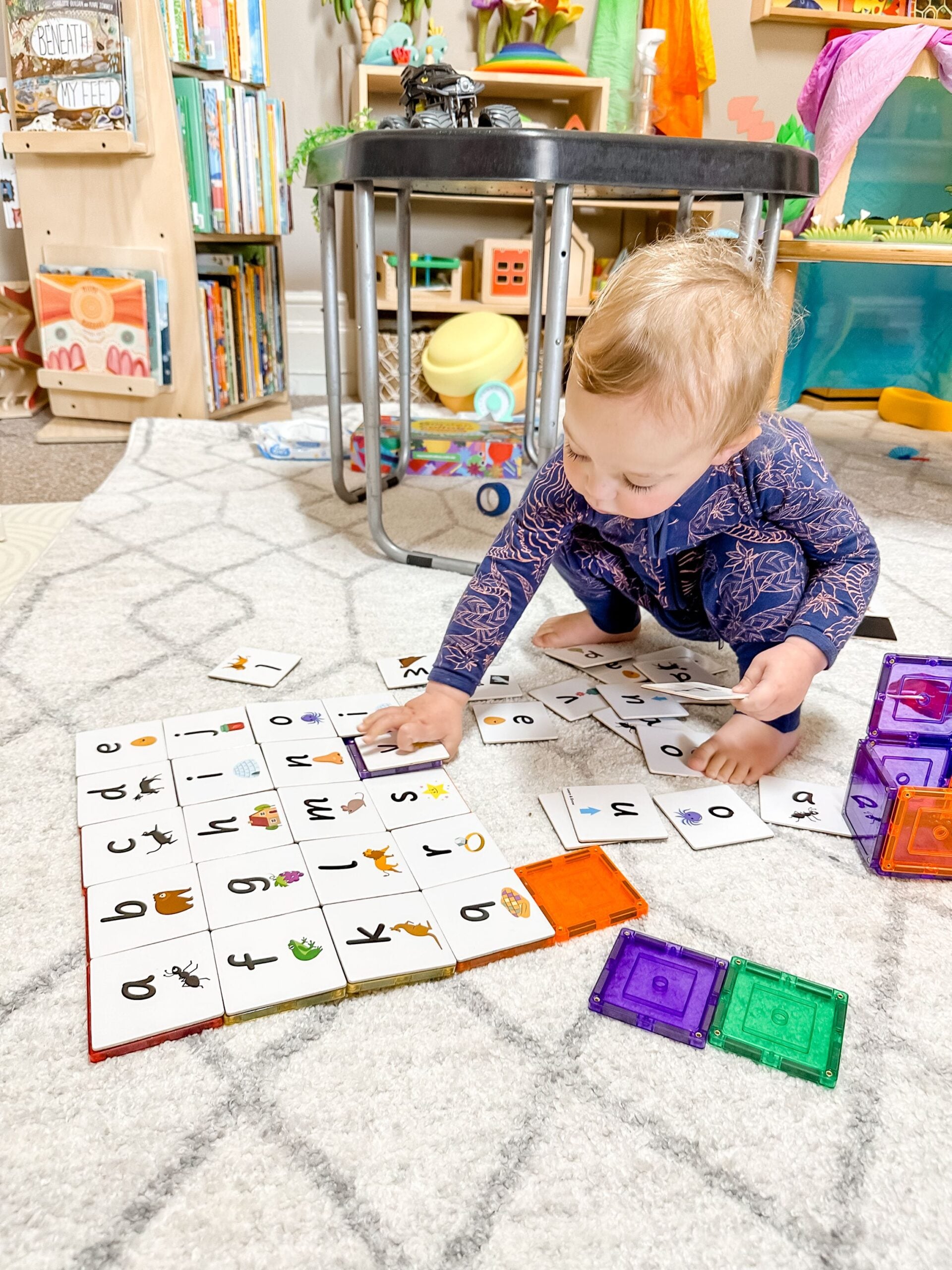 Magnetic Lowercase Letters Tiles (40pcs) - Image 7