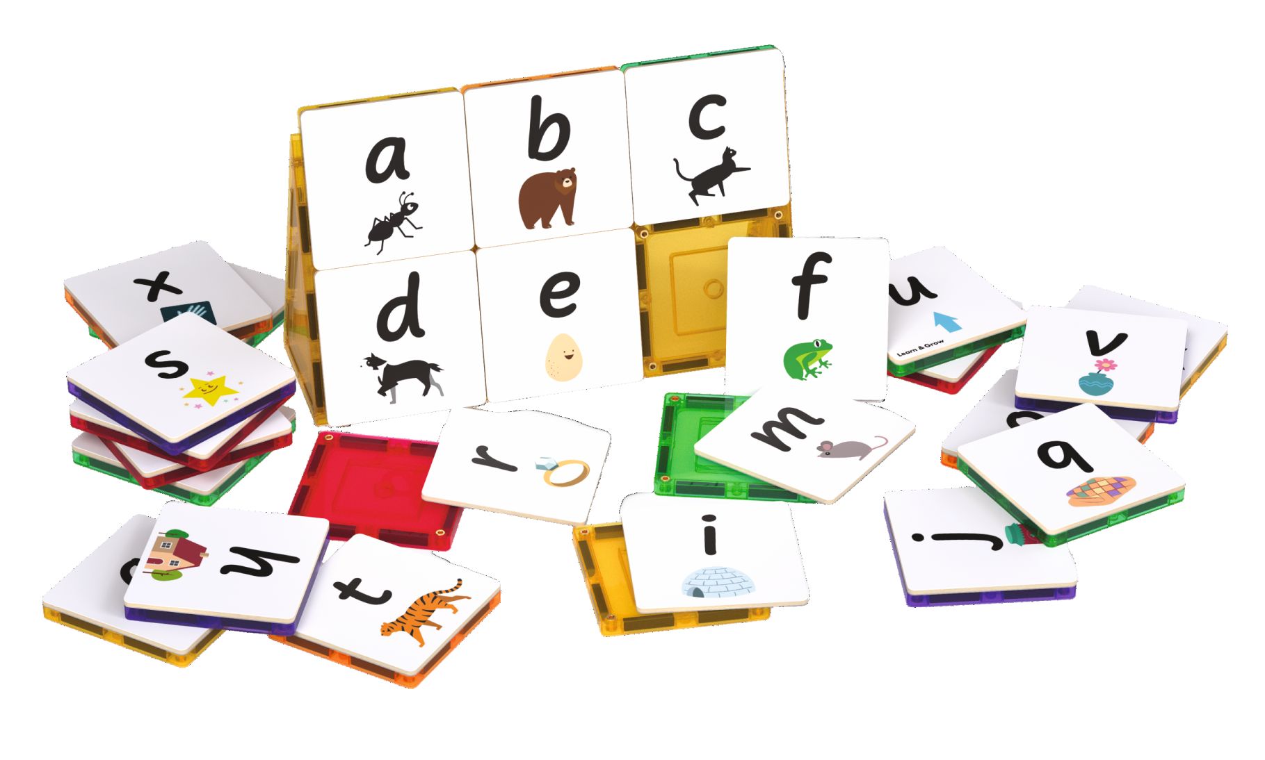 Magnetic Lowercase Letters Tiles (40pcs) - Image 8