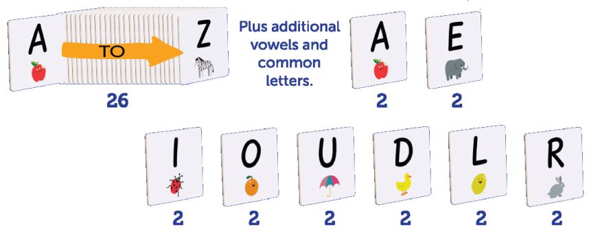 Magnetic Uppercase Letters Tiles (40pcs) - Image 5