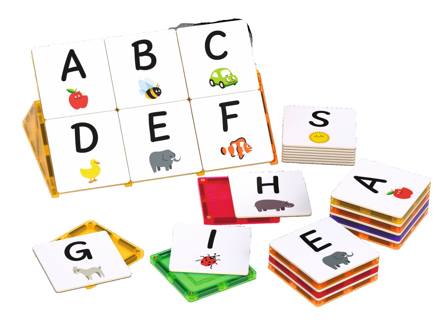 Magnetic Uppercase Letters Tiles (40pcs) - Image 10