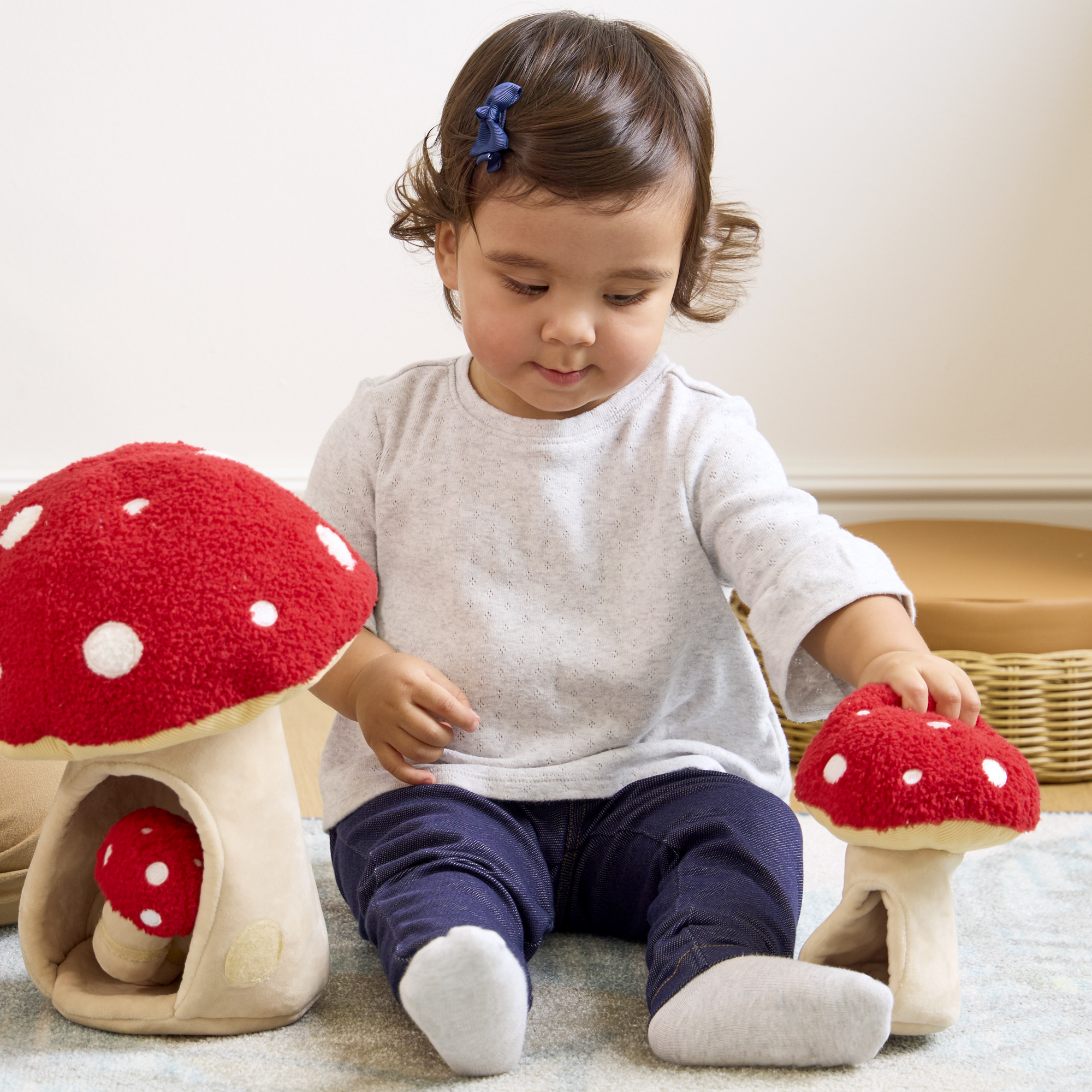 Tiny Tots Soft Mushroom Nest