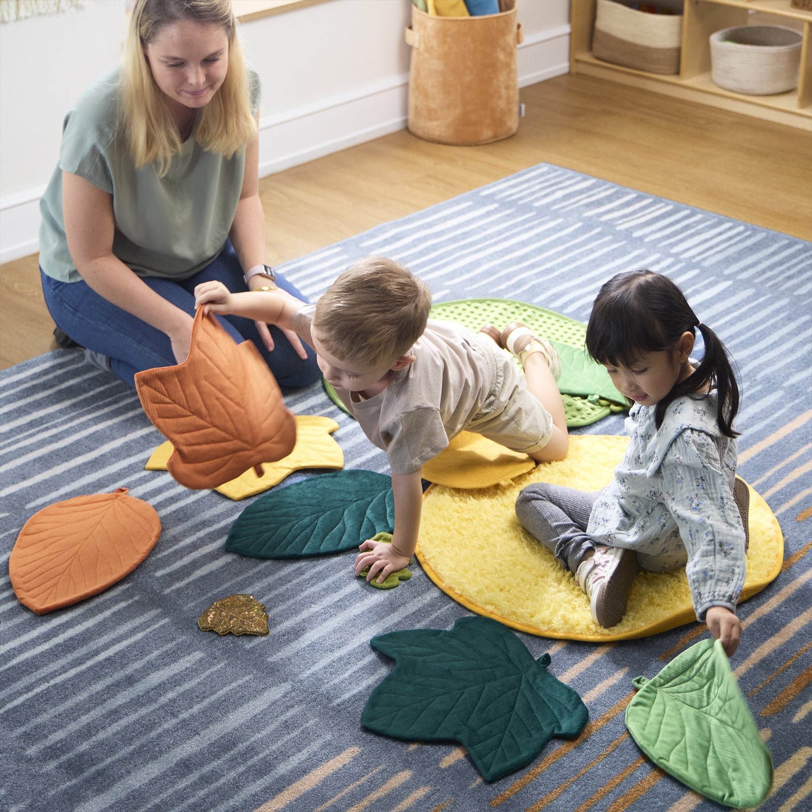 Large Sensory Leaf Mats Early Childhood Centres