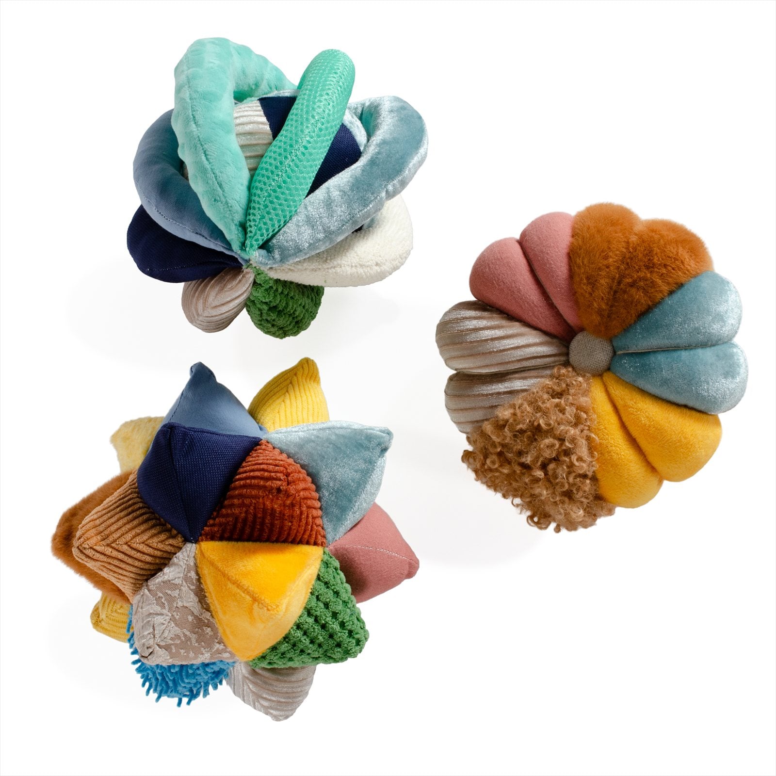 Soft Poufs & Points Ball Set (3pcs) Early Childhood Resources