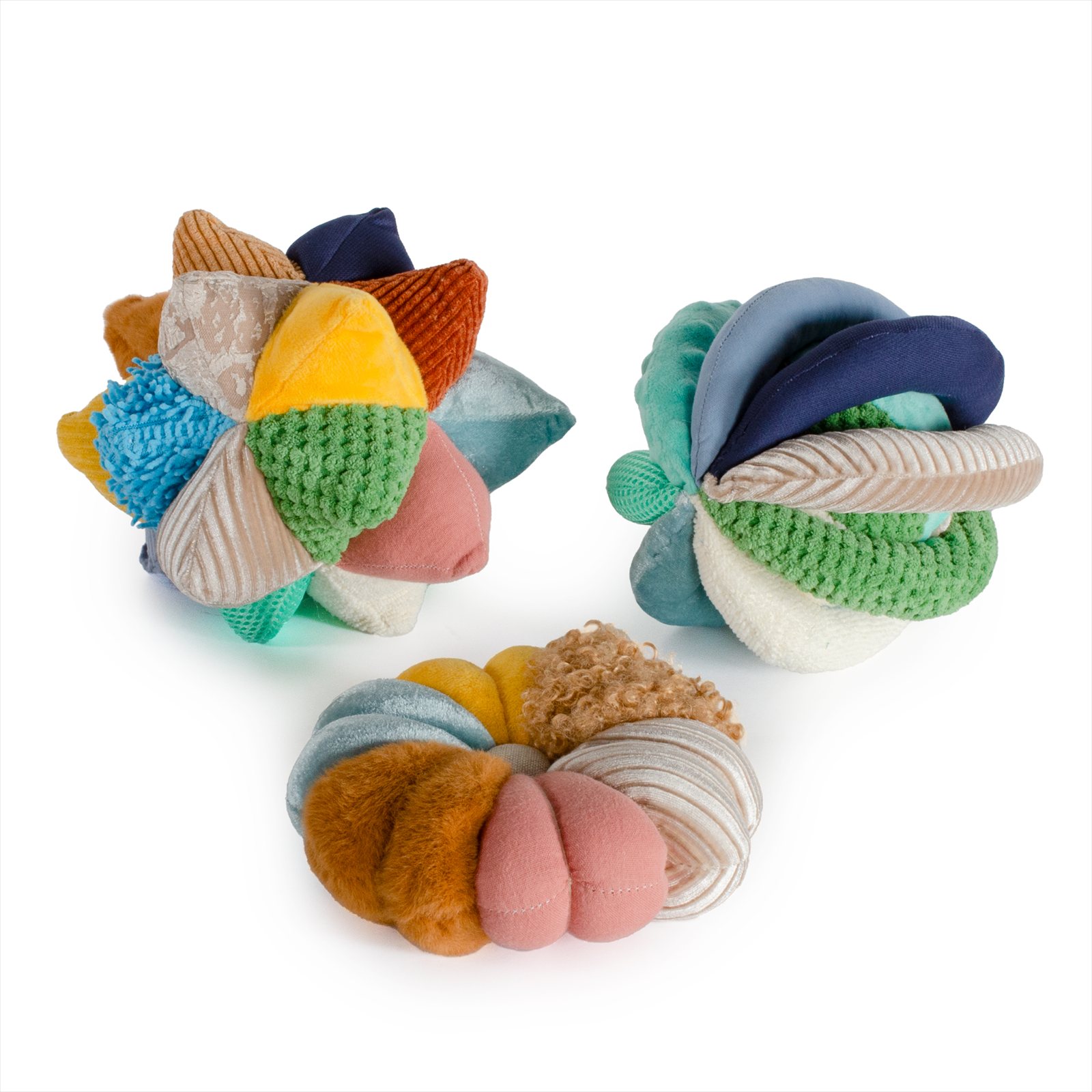 Soft Poufs & Points Ball Set (3pcs) Early Childhood Resources