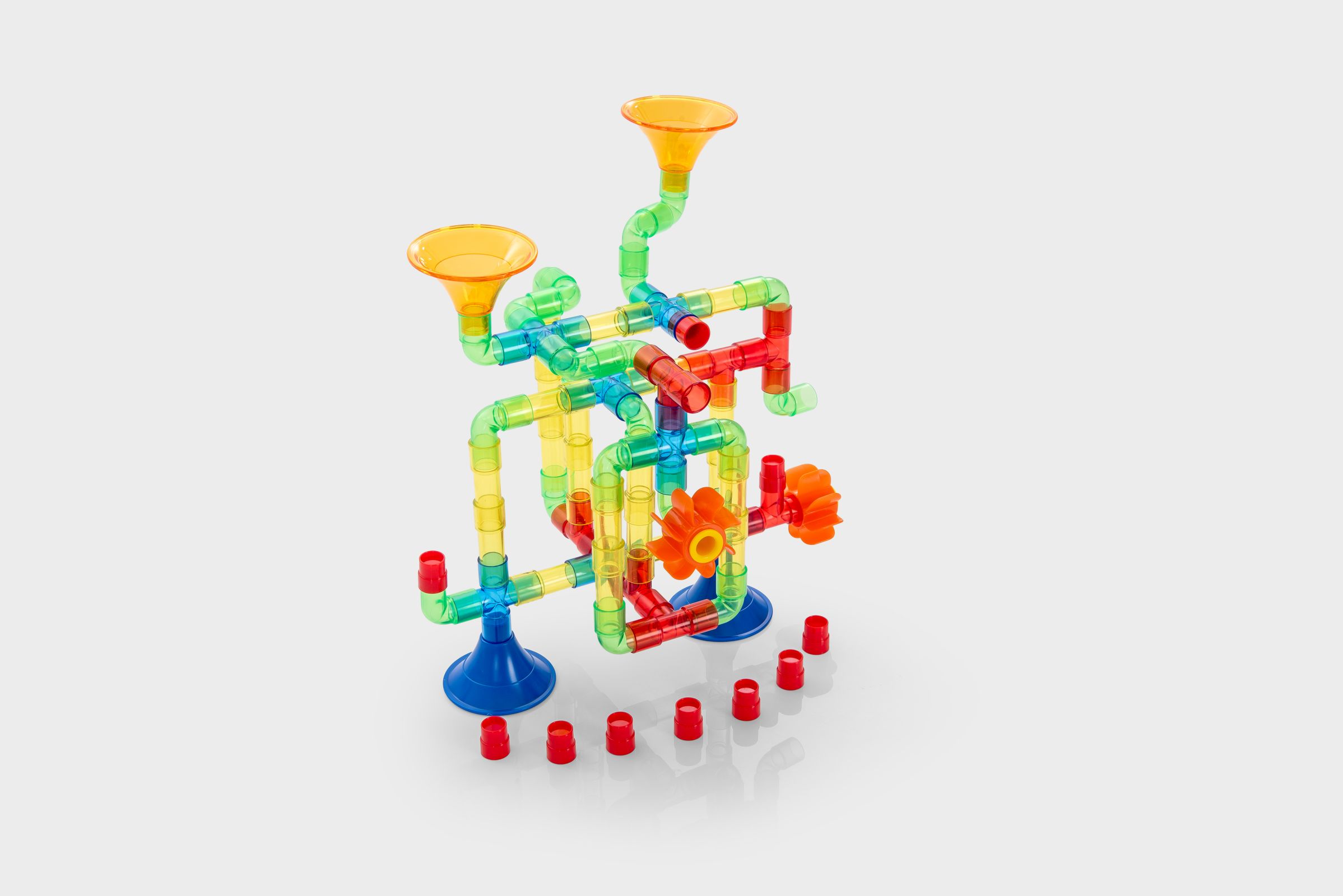 Transparent Pipe Building Set (74pcs) - Image 4