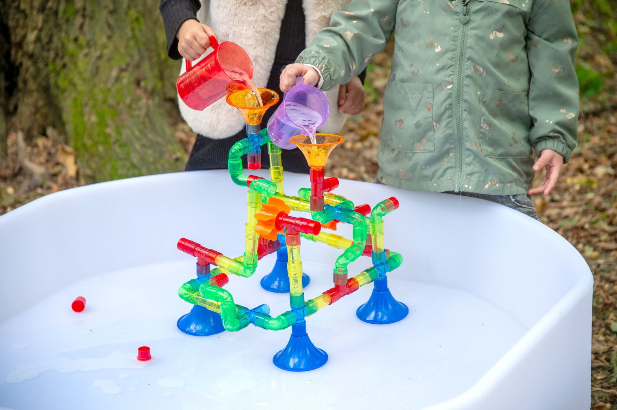 Transparent Pipe Building Set (74pcs)