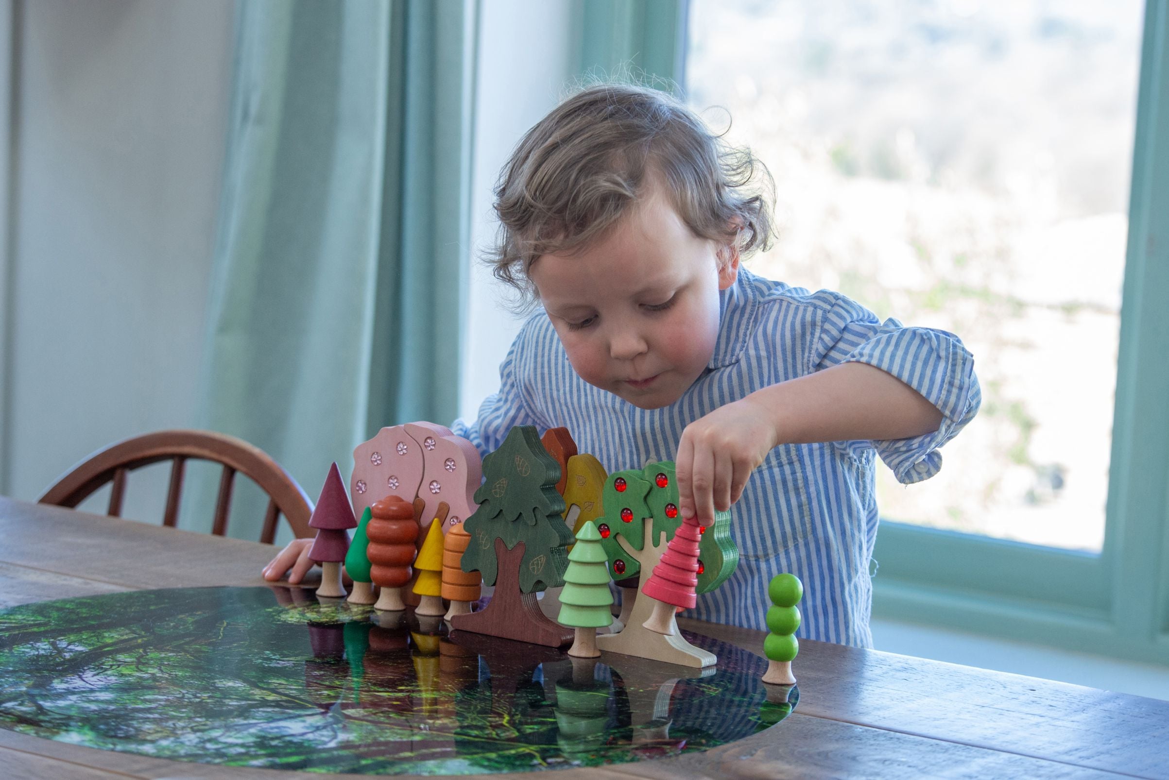Seasonal Gem Tree Puzzle Set (4pcs) - Image 3