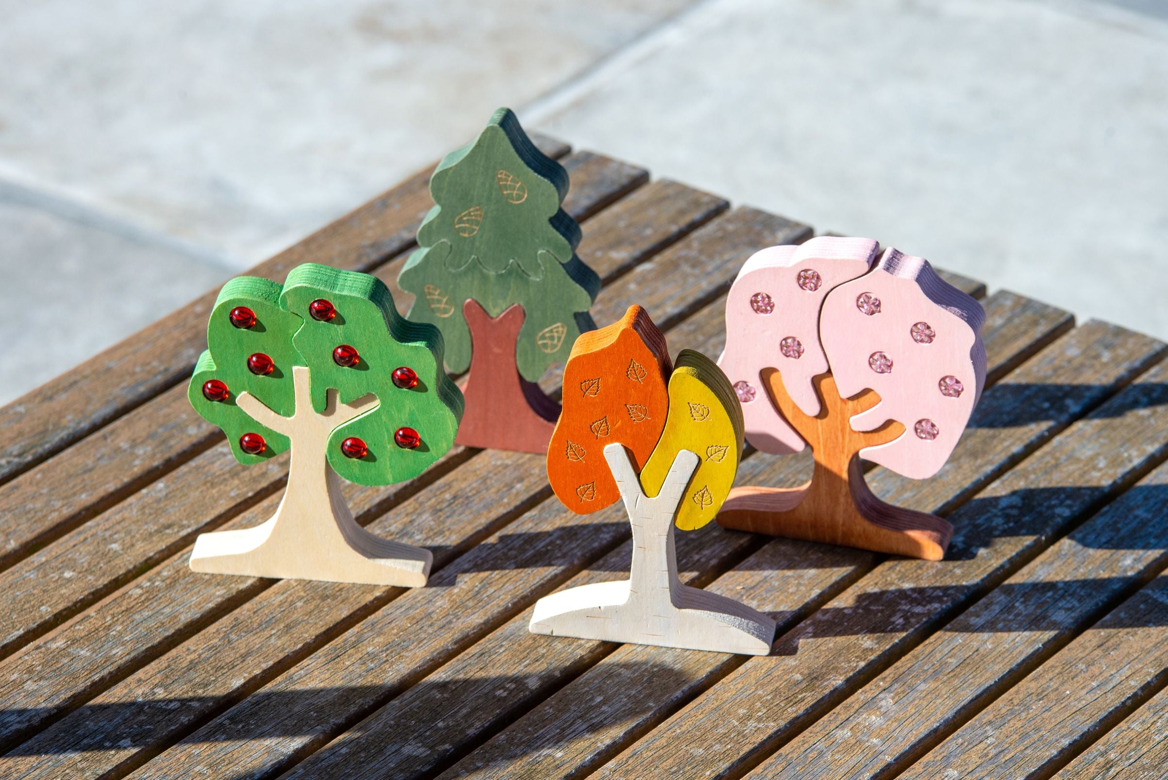 Seasonal Gem Tree Puzzle Set (4pcs) - Image 6