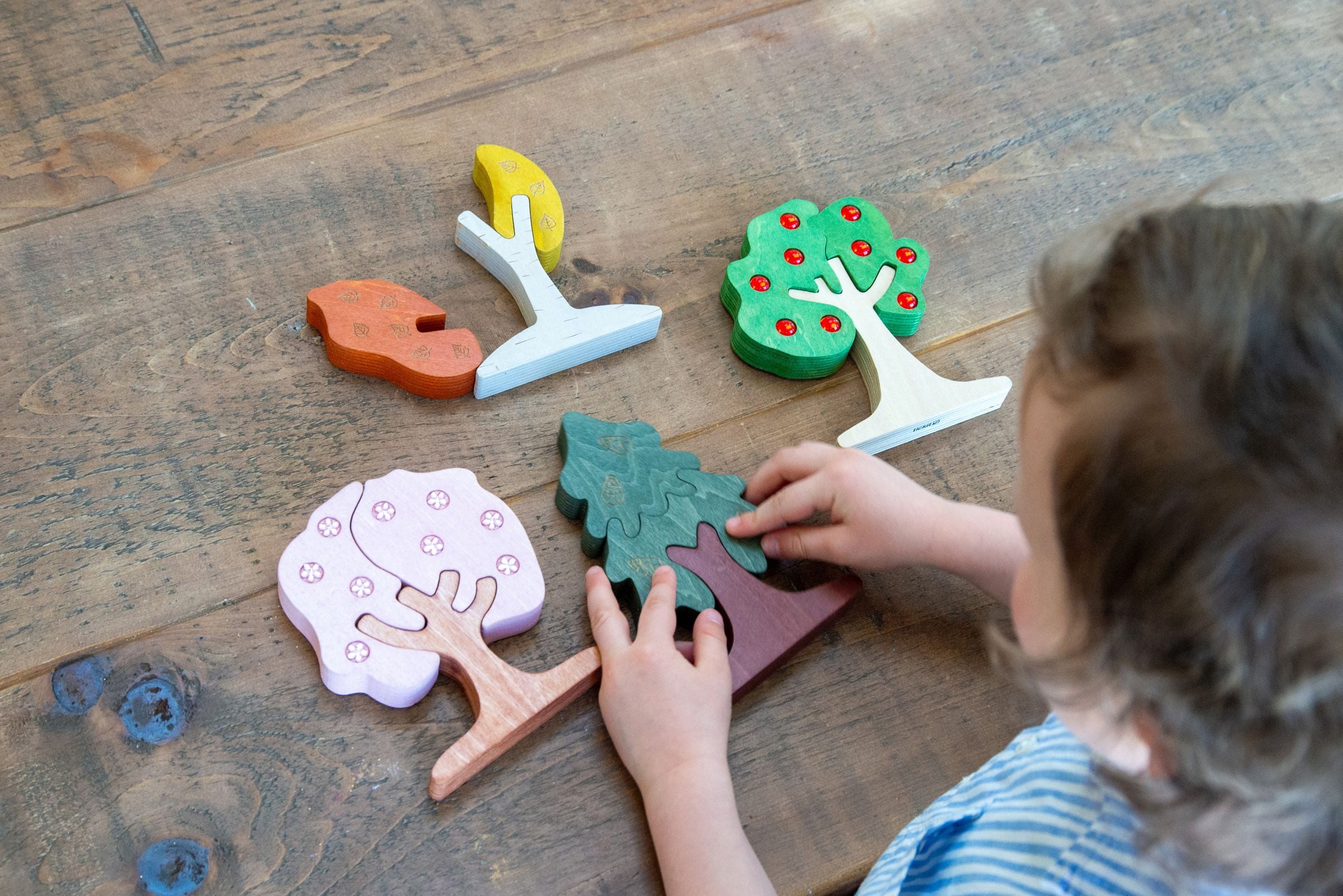 Seasonal Gem Tree Puzzle Set (4pcs) - Image 5